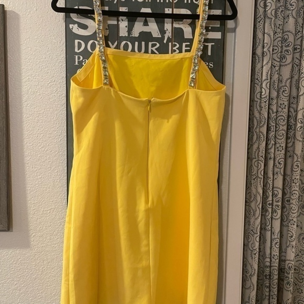 BHLDN Sachin & Babi Stacia Dress Yellow NEW - Picture 4 of 6